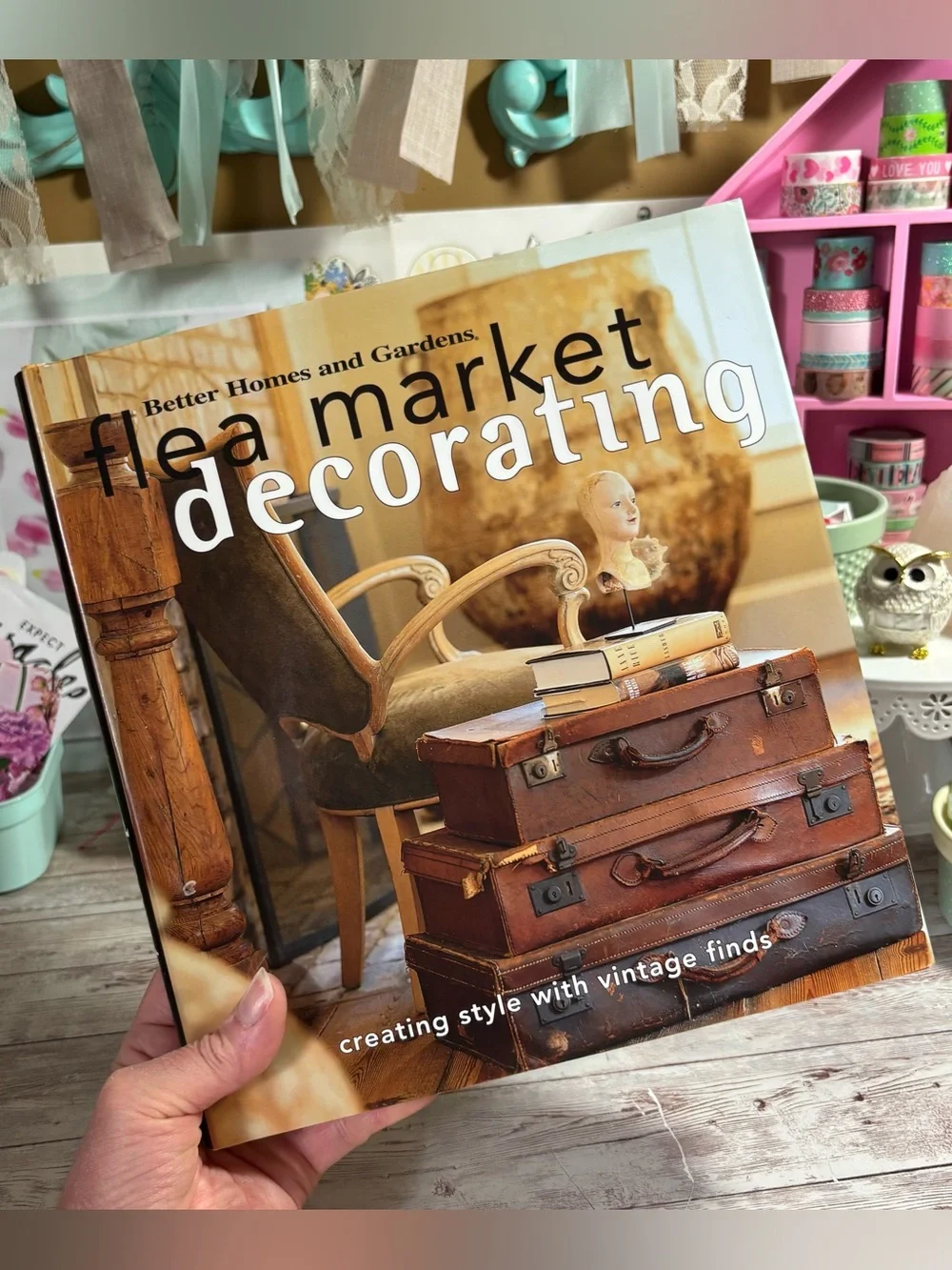 Flea Market Decorating Better Homes And Gardens Large Hardcover Book Vtg 2000